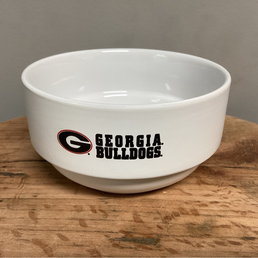 ⚫️ Georgia Bulldogs - Dog / Cat Food or Water Bowl - Like New Condition - Nice
